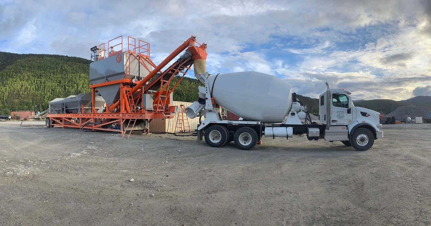 Davis Block concrete project