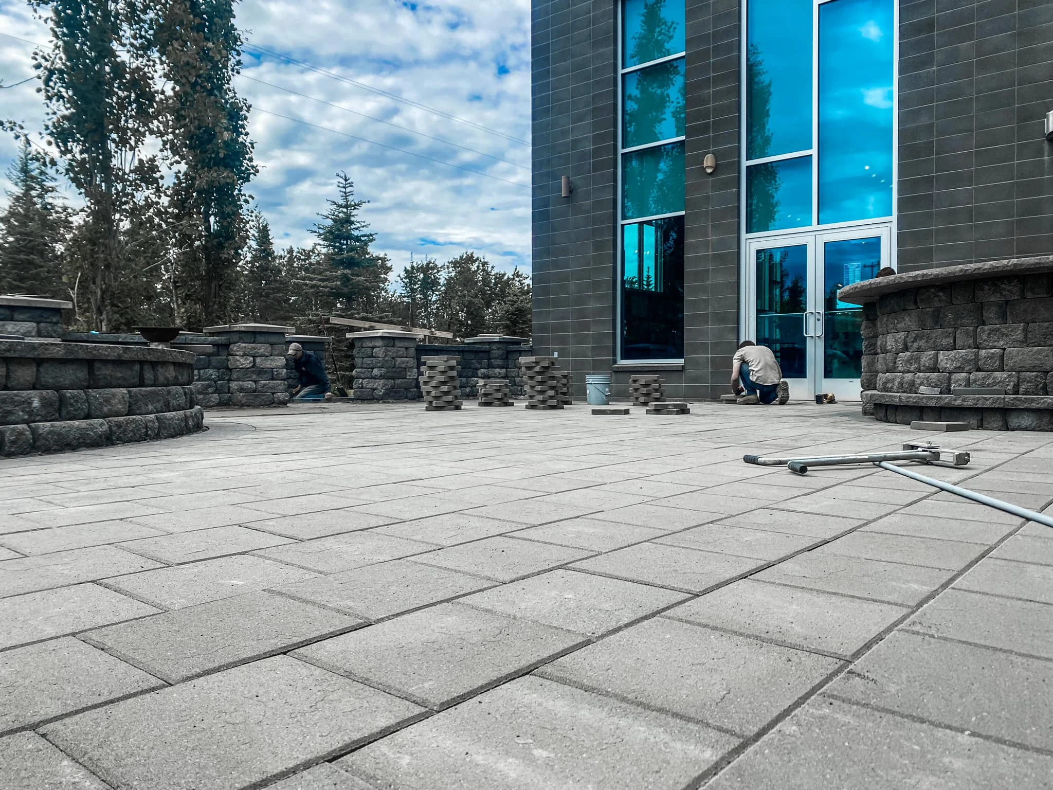 Davis Block concrete project