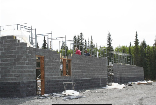 Constructing the new 38,000 sq ft block manufacturing facility.