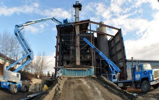 Demo of Soldotna Block Plant in 2011.