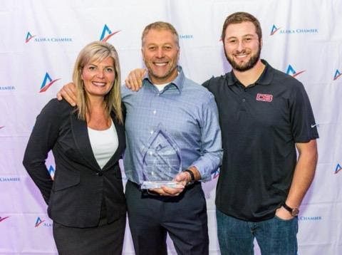 Alaska Chamber's Small Business of the year award.