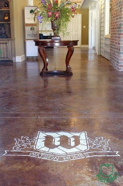 Decorative Concrete Acid Stain project photo 5